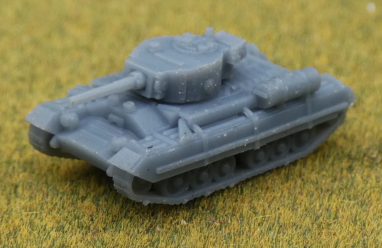 BS0047 Valentine III 2pdr sand shield & fuel tank